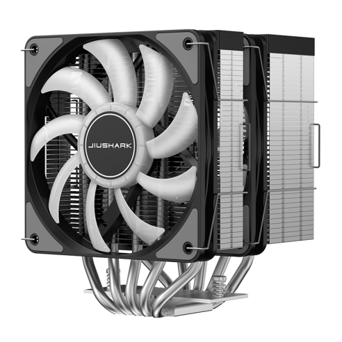 Cooler Cpu Jiushark Jf500 Ruby Black...