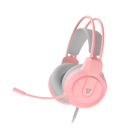 Combo Gamer 5 En 1 Fantech Power P51 Pink (teclado + Mouse + Mousepad + Auricular + Soporte)