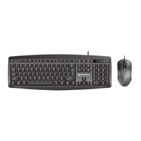 Kit Teclado Y Mouse Fantech Km100 Black