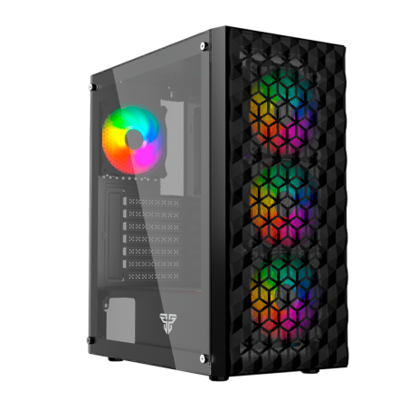 GABINETE FANTECH AERO II CG83 BLACK 4X FAN FRGB ATX