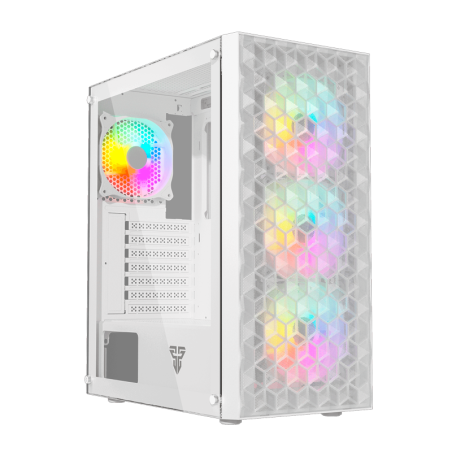 GABINETE FANTECH AERO II CG83 WHITE 4X FAN FRGB ATX