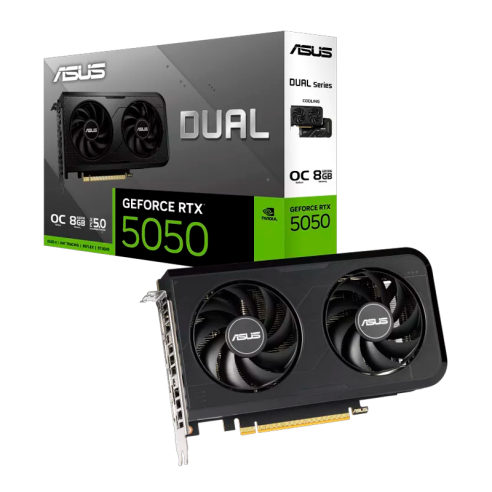 PLACA DE VIDEO ASUS GEFORCE RTX 5050 DUAL OC 8GB