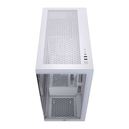 Gabinete Corsair 3500x Lx-r Rgb Icue Mid Tower Tg White