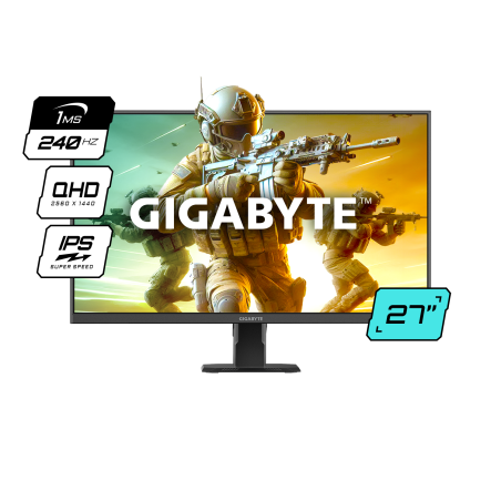 MONITOR GAMER GIGABYTE 27" GS27QX 240HZ 1MS QHD