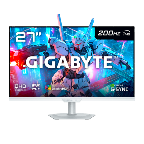 MONITOR GAMER GIGABYTE 27" M27Q2 ICE 200HZ 1MS QHD