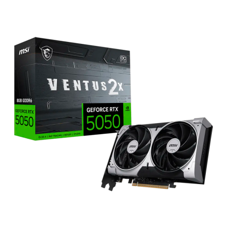 PLACA DE VIDEO MSI GEFORCE RTX 5050 VENTUS 2X OC 8GB