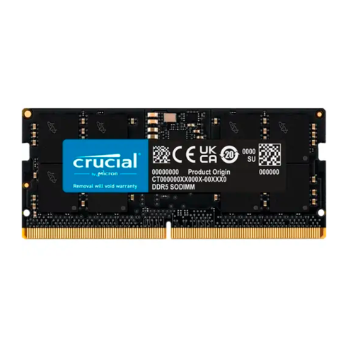 MEMORIA RAM SODIMM DDR5 16GB 5600MHZ CRUCIAL CL46