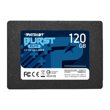Disco Solido Ssd 2.5 Patriot 120gb Elite 450mb/s