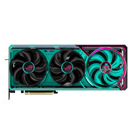 Placa De Video Geforce Rtx 5080 Asus Rog Astral 16gb Gddr7 Hatsune Miku