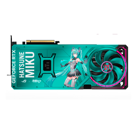 Placa De Video Geforce Rtx 5080 Asus Rog Astral 16gb Gddr7 Hatsune Miku