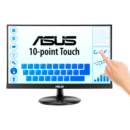Monitor Táctil Asus 22" Vt229h-j 75hz Fhd