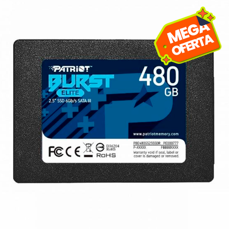Disco Solido Ssd 2.5 Patriot 480gb Elite 450mb/s