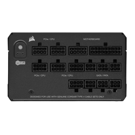 Fuente Corsair Hx1200i Shift 1200w 80+ Platinum Conexión Lateral