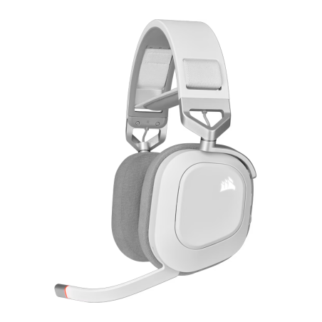 Auricular Corsair Hs80 Rgb Gaming Surround 7.1 White