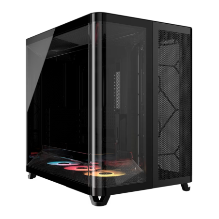 Gabinete Corsair Argb Air 5400 Rs-r Mid Tower Negro