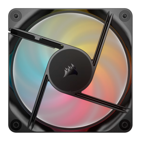 Fan Cooler Corsair Rs120-r Argb 120mm Black Pack X3
