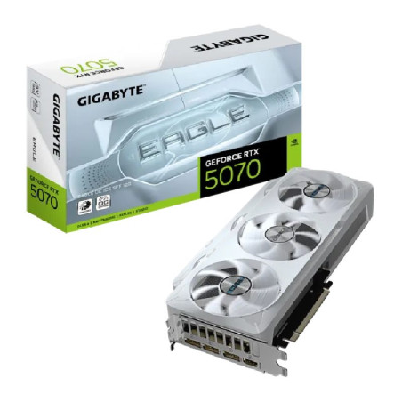 Placa de Video GIGABYTE GeForce RTX 5070 EAGLE OC ICE SFF 12G