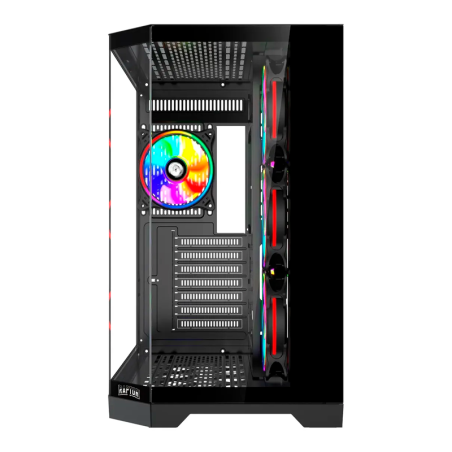 Gabinete Raptor Eclypse Tg X2 Mid-tower Rgb Fan X4