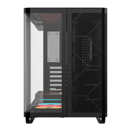 Gabinete Corsair Air 5400 Lx-r Rgb Icue Link Mid Tower Negro
