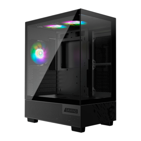 GABINETE MSI MAG PANO M110A 3X FAN RGB M-ATX