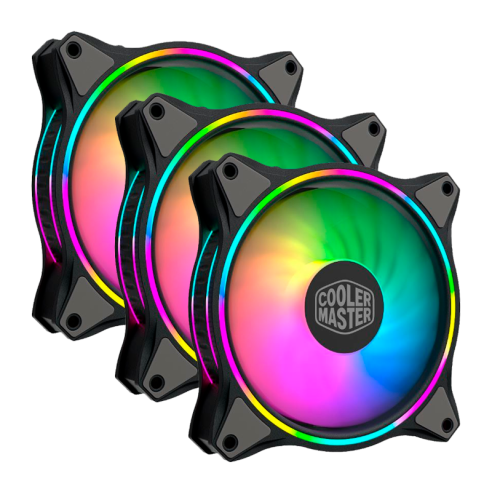Fan Coolermaster Masterfan Mf120 Pris 3x