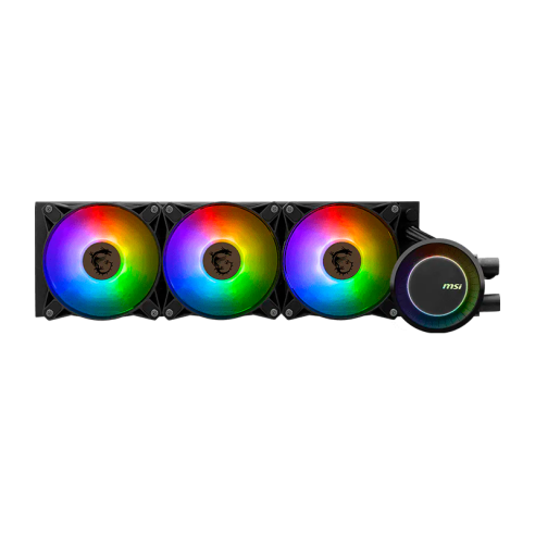 WATER COOLING MSI MAG CORELIQUID E360 BLACK ARGB 3X CPU COOLER 360MM