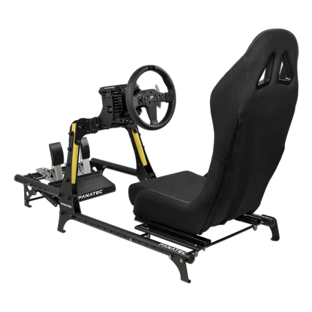 Simulador Volante Y Cockpit Fanatec Dd Pro Gt + Estructura, Asiento Y Soporte Monitor Csl V1.5