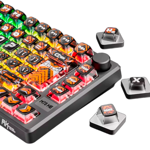 Teclado Magnético Royal Kludge Rkm75...