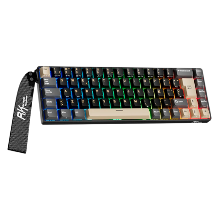 Teclado Magnetico Royal Kludge Rk68 He Phantom Switch Magnetic Mint 60%