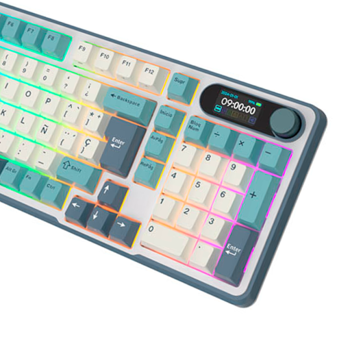 Teclado Royal Kludge Rks98 Wireless...
