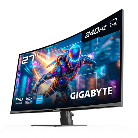 Monitor Gigabyte 27" Gs27fc2 240hz 1ms Fhd