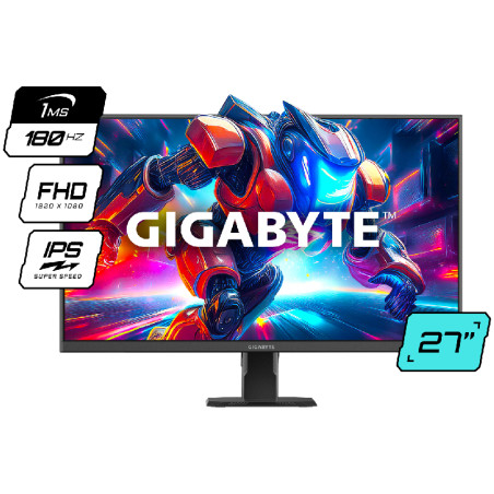 Monitor Gigabyte 27" Gs27fa 180hz 1ms OUTLET