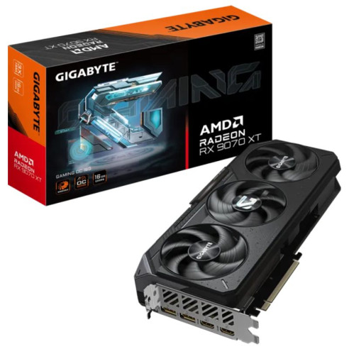 PLACA DE VIDEO GIGABYTE RADEON RX 9070 XT GAMING OC 16GB