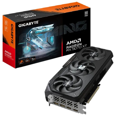 PLACA DE VIDEO GIGABYTE RADEON RX 9070 XT GAMING 16GB