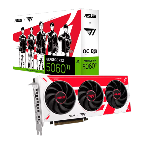 PLACA DE VIDEO GEFORCE RTX 5060 TI 8GB ASUS T1 OC GDDR7
