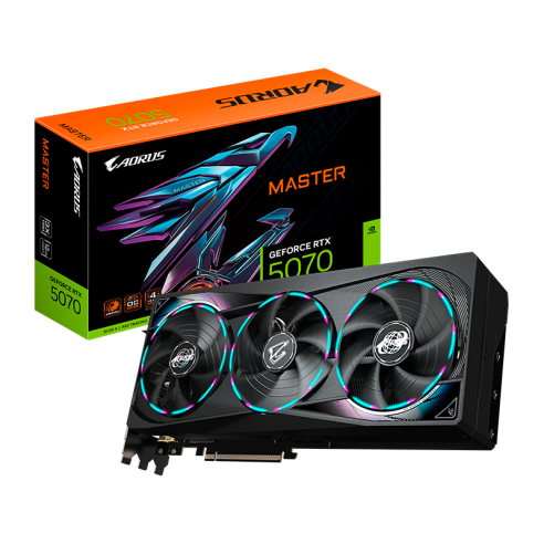 PLACA DE VIDEO RTX 5070 12GB GIGABYTE AORUS MASTER