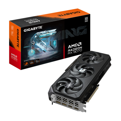 PLACA DE VIDEO GIGABYTE RX 9070 16GB GAMING OC