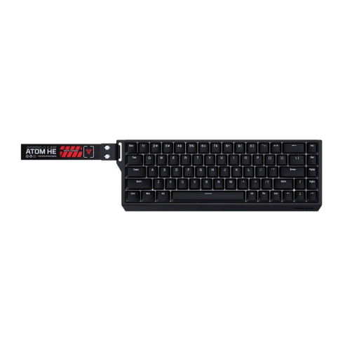 TECLADO MAGNÉTICO FANTECH ATOM HE68 MK811 BLACK (EMERALD SWITCH) 68% 8000HZ RGB