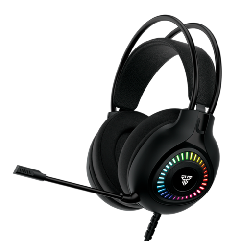 AURICULARES GAMER FANTECH ORBIT 7.1 HG25 RGB BLACK 50MM USB