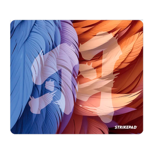 MOUSEPAD FANTECH STRIKEPAD MST491 BLUE/ORANGE FIBRA DE VIDRIO SPEED 49X42 CM