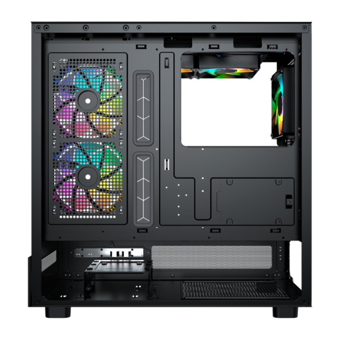 Gabinete Fantech Lumina L Cg86 Black...