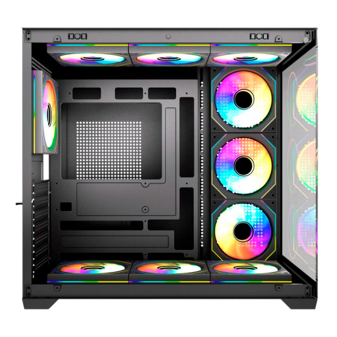 Gabinete Fantech Lumina X Cg85x Black...