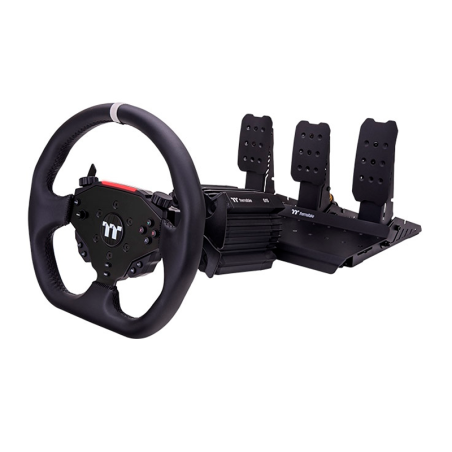 Combo Volante Base Y Pedales Thermaltake G15 Triple Drive Racing 15nm Pc
