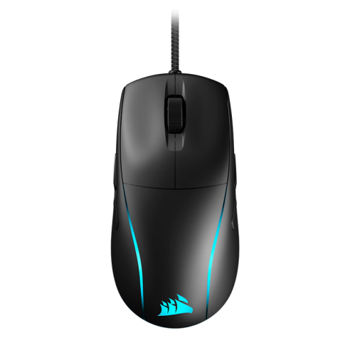 MOUSE CORSAIR GAMING LIGHTWEIGHT RGB WIRED BLACK