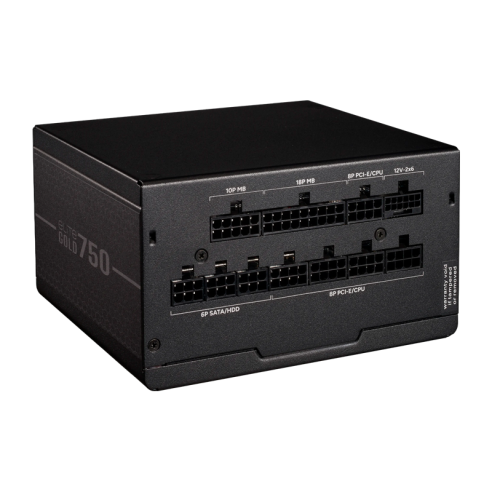 FUENTE COOLER MASTER 750W 80+ ELITE GOLD FULL MODULAR