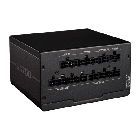 Fuente Cooler Master 750w 80+ Elite Gold Full Modular