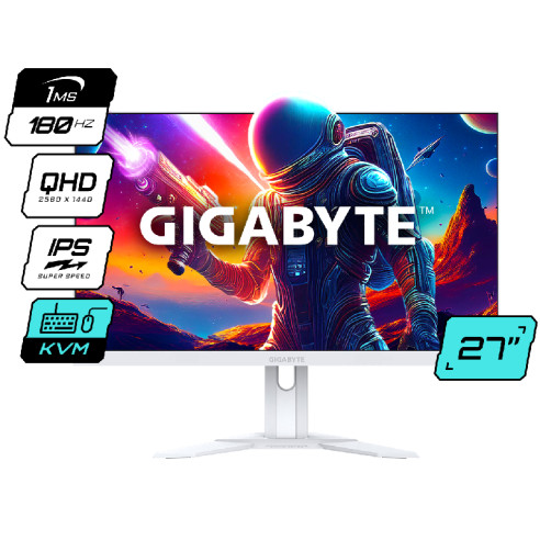 Monitor Gigabyte 27" Gamer M27qa Ice...
