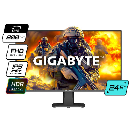 Monitor Gigabyte Gamer Gs25f2 200hz 1ms Fhd Ips OUTLET
