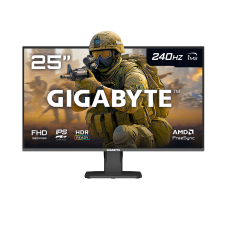 Monitor Gamer Gigabyte 24,5" Gs25f2a 240hz 1ms Fhd OUTLET