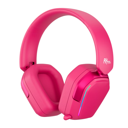 Auricular Gamer Inalambrico Royal Kludge Hg101 Berry Red Tri Mode